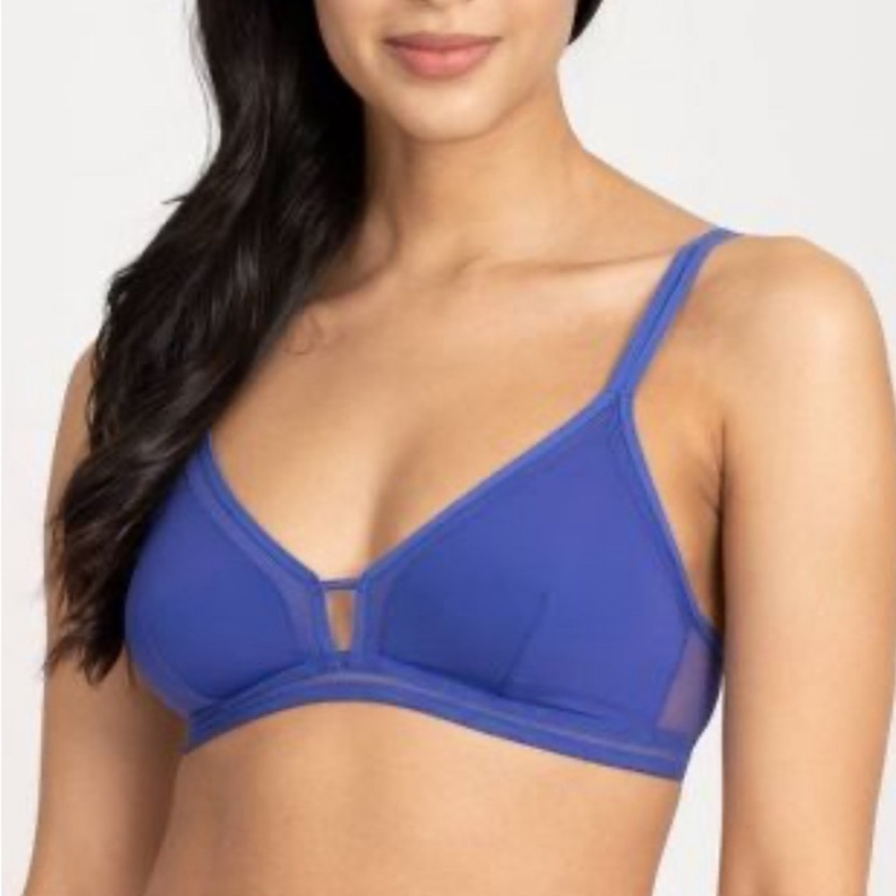All You Lively Mesh Trimmed Bralette S